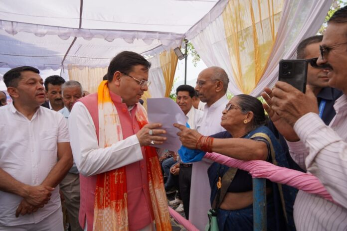 मुख्यमंत्री पुष्कर सिंह धामी ने जनपद विकास हेतु 18 योजनाओं (लागत 11365.11 लाख) का किया लोकार्पण तथा शिलान्यास