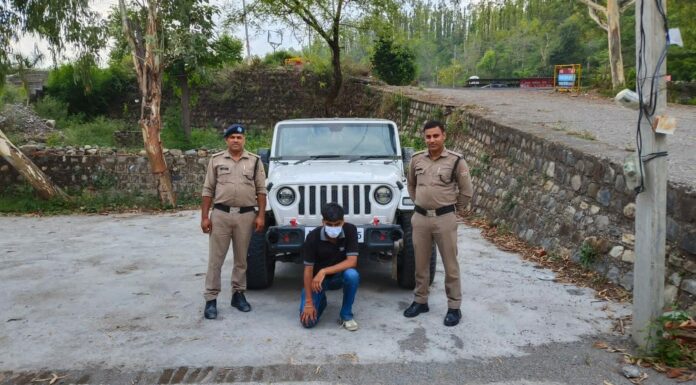 मालदेवता क्षेत्र में चौपहिया वाहनो से स्टंट ड्राइविंग के प्रकरण में शामिल चौथे वाहन को पुलिस ने किया सीज