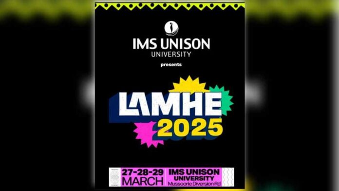 लम्हे-2025: आईएमएस यूनिसन यूनिवर्सिटी में कल से तीन-दिवसीय इंटर-यूनिवर्सिटी सांस्कृतिक उत्सव की शुरुआत