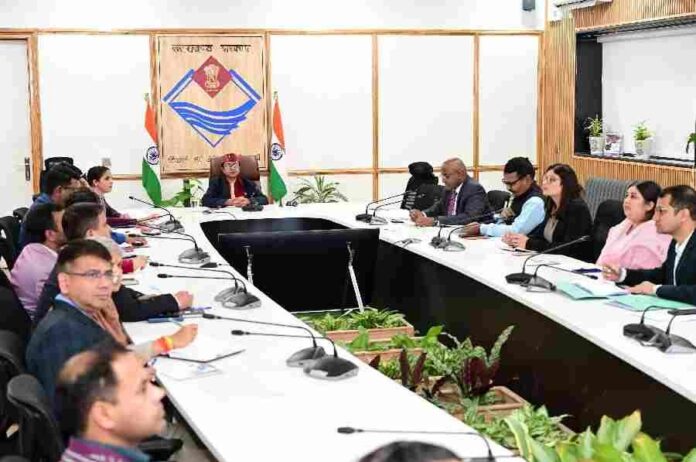 मुख्य सचिव राधा रतूड़ी की अध्यक्षता में स्टेट कॉओपरेटिव डेवलपमेंट कमेटी की बैठक