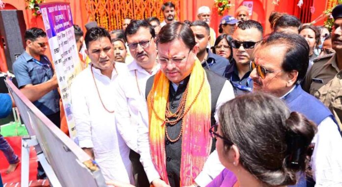 मुख्यमंत्री ने हल्द्वानी स्थित कालू सिद्ध मंदिर में प्राण प्रतिष्ठा महोत्सव में की पूजा-अर्चना