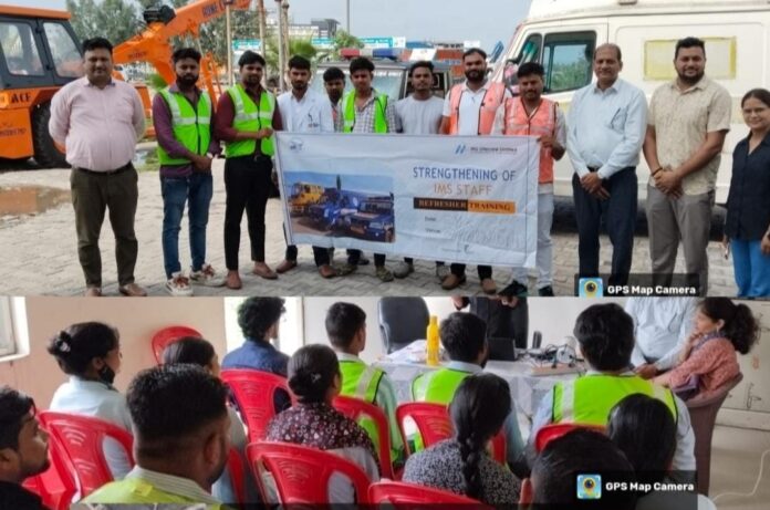 बहादराबाद टोल पर NHAI और HLL द्वारा दो दिवसीय प्रशिक्षण कार्यक्रम सम्पन्न