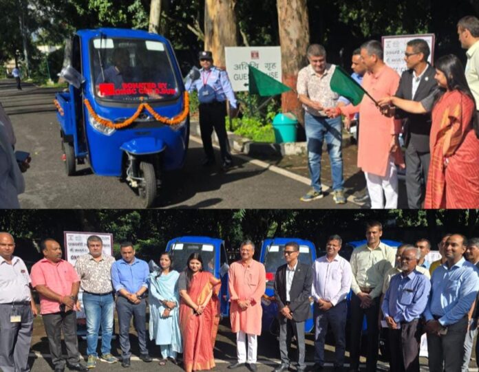 ओ०एन०जी०सी ने निगम को दिए तीन इलेक्ट्रॉनिक लोडर