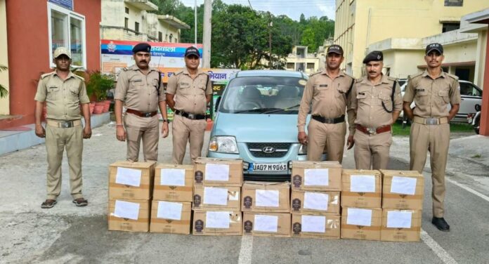 शराब तस्करों के विरूद्ध दून पुलिस की बड़ी कार्यवाही