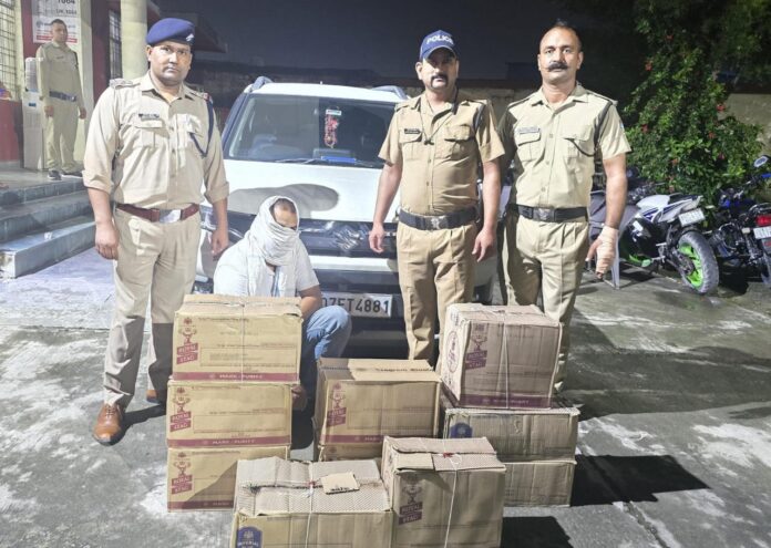 पंचायत चुनावों में शराब बांटने के मंसूबो को दून पुलिस ने किया नाकाम