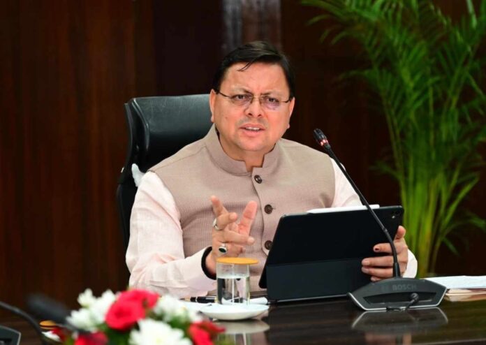 मुख्यमंत्री धामी ने विभिन्न विकास योजनाओं के लिये वित्तीय स्वीकृति प्रदान की