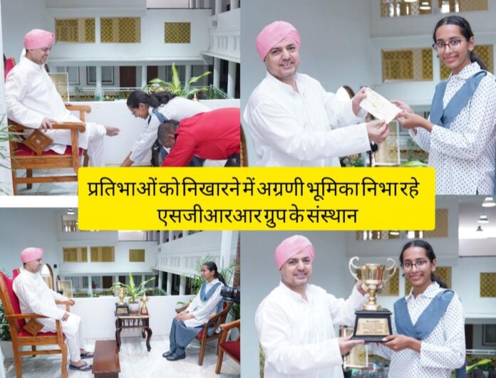 टेबल टैनिस खिलाड़ी स्तुति कुकरेती की प्रतिभा को श्री गुरु राम राय विश्वविद्यालय ने किया सम्मानित