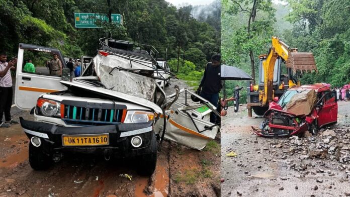 दुखद खबर: उत्तराखंड में दर्दनाक सड़क हादसा, दो की मौत 6 घायल
