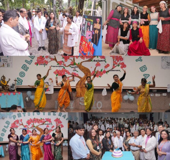 श्री महंत इन्दिरेश अस्पताल के फिजियोथेरेपी विभाग द्वारा धूमधाम से मनाया गया वल्र्ड फिजियोथेरेपी दिवस