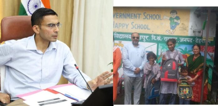 असहाय;निर्धनों की दशा और दिशा बदलते जिला प्रशासन के त्वरित फैसले; बिन मां की 03 निर्धन बेटियों काजल ;रागनी; प्रीति को स्कूल में दाखिला