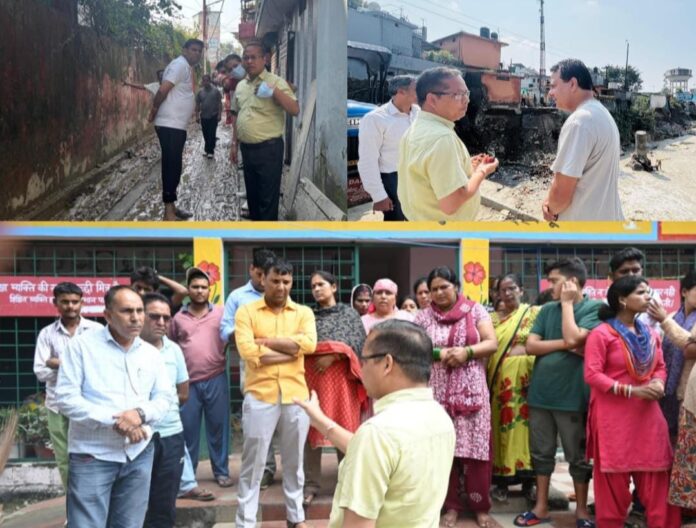 डीएम के निर्देश पर प्रभावितों के द्वार -द्वार दौड़ रहे प्रशासन के अधिकारी; प्रभावितों का जान रहे हाल