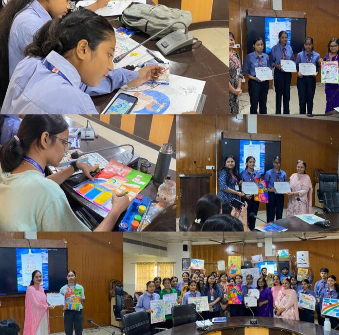 राष्ट्रीय शिक्षा नीति (NEP) 2020 पर पोस्टर मेकिंग प्रतियोगिता – श्री गुरु राम राय विश्वविद्यालय