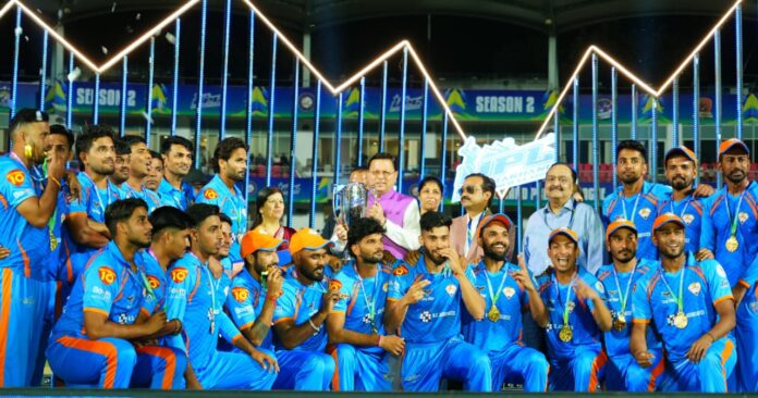हरिद्वार एल्मास बना मेन्स यूपीएल चैंपियनफाइनल में हरिद्वार एल्मास ने नैनीताल टाइगर्स को 4 विकेट से हराया मुख्यमंत्री पुष्कर सिंह धामी ने प्रदान की विजेता व उपविजेता को ट्राफी