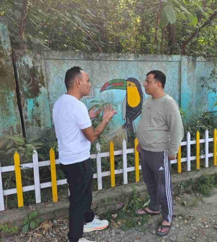 छुट्टी के दिन भी काम पर जुटे एमडीडीए उपाध्यक्ष बंशीधर तिवारी, शहर के मुख्य मार्गों को नया रूप देने में जुटा एमडीडीए