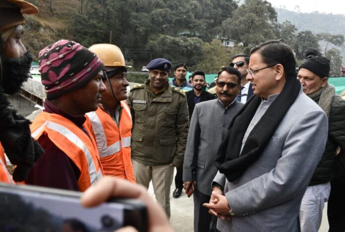 मुख्यमंत्री धामी ने किया कैंचीधाम बाईपास का स्थलीय निरीक्षण, यात्रा सीजन से पूर्व कार्य पूर्ण करने के निर्देश