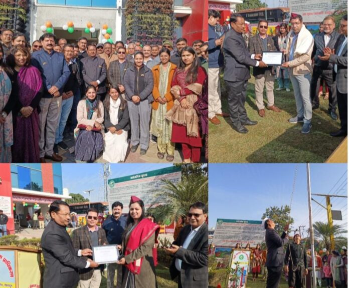 गणतंत्र दिवस पर एमडीडीए कार्यालय में हुआ ध्वजारोहण, उत्कृष्ट कार्य करने वाले 6 कर्मचारी सम्मानित