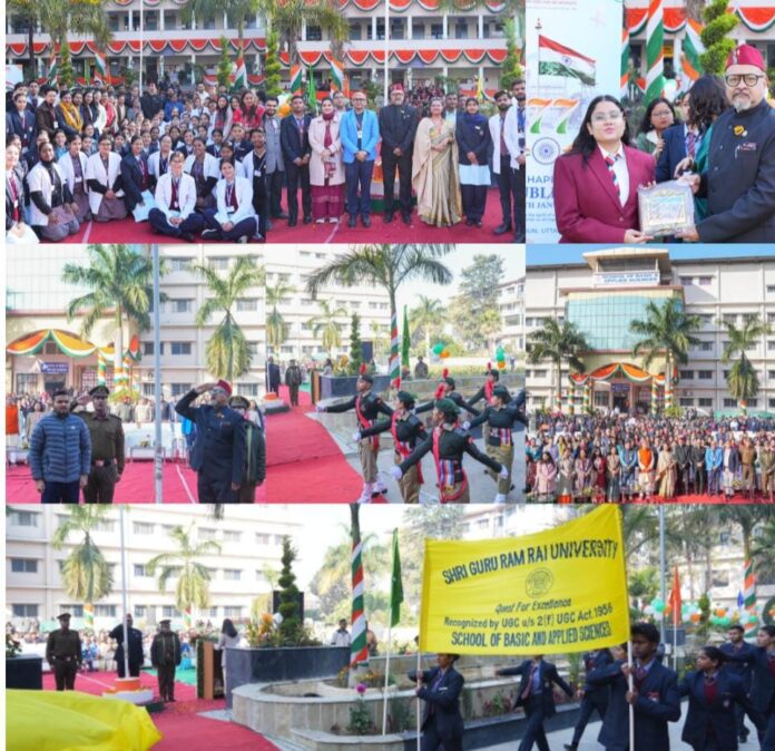 एसजीआरआरयू सहित एसजीआरआर केसंस्थानों में गणतन्त्र दिवस की धूम