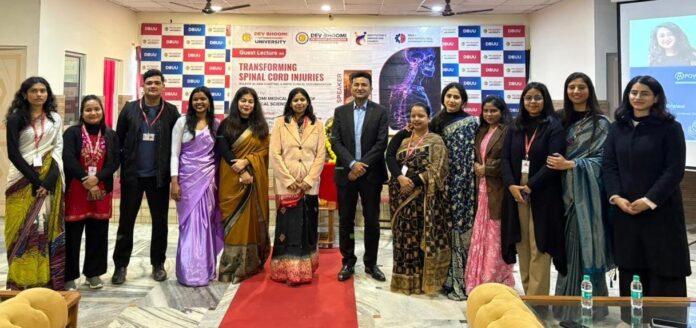 डॉ. संजीव कुमार पांडे, स्वामी राम हिमालयन विश्वविद्यालय (SRHU) के न्यूरोसर्जरी विभाग में सहायक प्रोफेसर, द्वारा “रीढ़ की हड्डी की चोटों का परिवर्तन