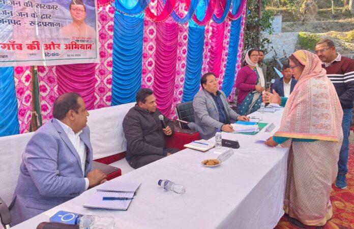 मुख्यमंत्री पुष्कर सिंह धामी के दिशा-निर्देशों में प्रभारी सचिव डॉ. आर. राजेश कुमार का रुद्रप्रयाग जनपद दौरा