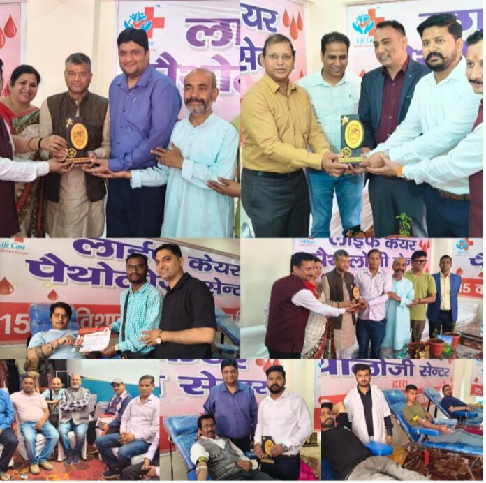 राजधानी देहरादून में 15वें विशाल स्वैच्छिक रक्तदान शिविर में उमड़ा जनसैलाब, 210 यूनिट रक्त हुआ एकत्र