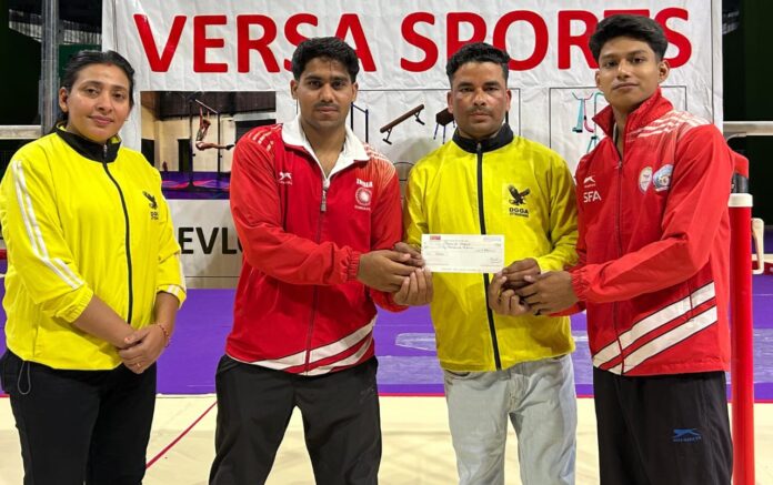 उत्तराखंड के उभरते जिम्नास्ट शिवम और अरशद एक्रोबैटिक जिम्नास्टिक्स में 2026 विश्व चैंपियनशिप, जो बुल्गारिया में आयोजित होग के लिए क्वालीफाई कर लिया है।