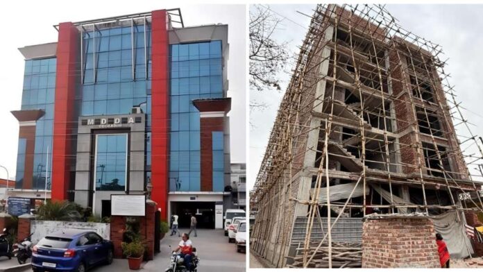 अवैध निर्माण पर एमडीडीए की सख्त कार्रवाई, ऋषिकेश में बहुमंजिला भवन सील