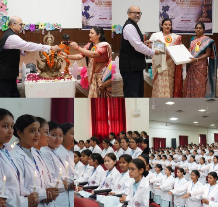 गुरु राम राय विश्वविद्यालय मेंअंतरराष्ट्रीय नर्सेज दिवस की रही धूम