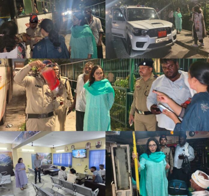 आरटीओ प्रवर्तन देहरादून की हरिद्वार में बड़ी कार्रवाई — 17 वाहनों के चालान, 12 वाहन सीज:अनीता चमोला