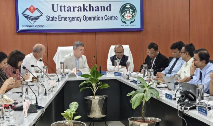 आपदा सुरक्षित उत्तराखण्ड के लिए विश्व बैंक जारी रखेगा सहयोग-डोनोहो कीवल्र्ड बैंक की टीम ने किया यूएसडीएमए का भ्रमण, आपदा न्यूनीकरण की दिशा में किए जा रहे प्रयासों को सराहा