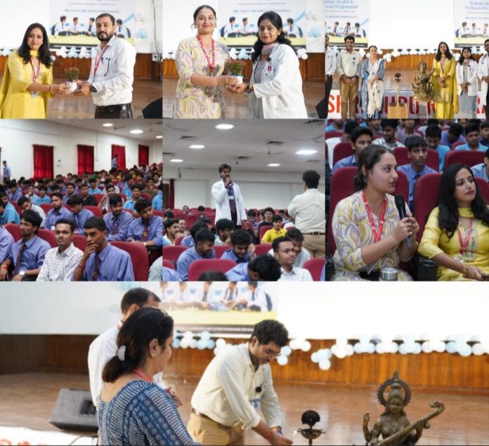 एसजीआरआरयू में छात्रों के समग्र स्वास्थ्य विकास को लेकर प्रेरणादायी कार्यक्रम