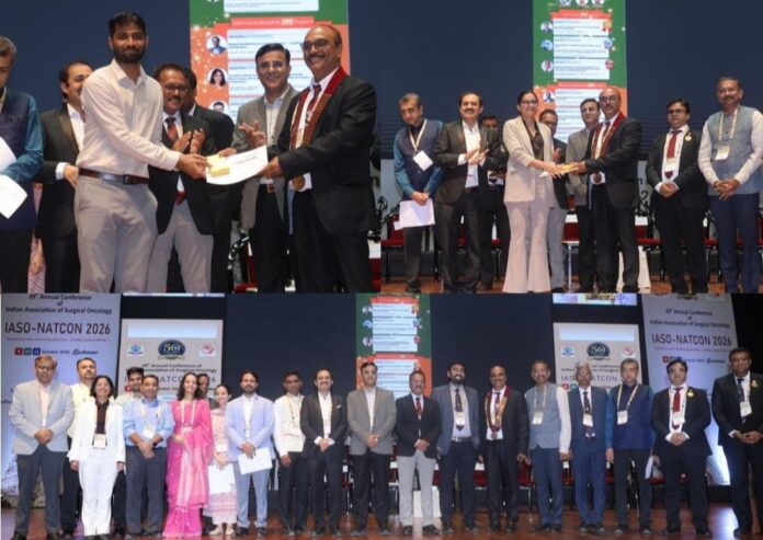 एसजीआरआर की ऑन्कोलॉजी टीम ने आईएएसओ सम्मेलन में जीते शीर्ष पुरस्कार