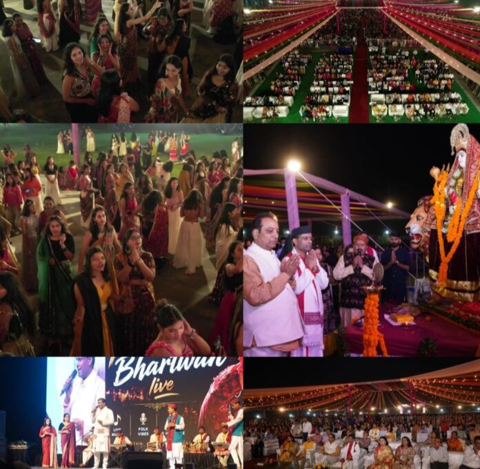 लोक संस्कृति को जीवंत रखते हैंडांडिया और गरबा जैसे आयोजन: मुख्यमंत्री