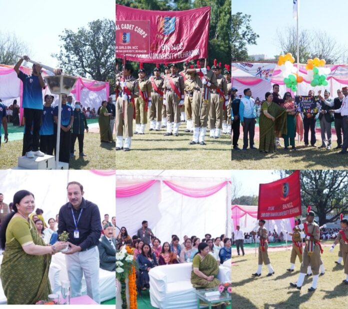 श्री गुरु राम राय विश्वविद्यालय में खेलोत्सव-2026 का भव्य आगाज
